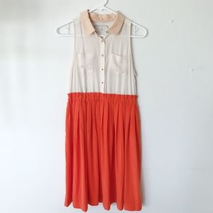 Antropologie Mini Flowy Dress